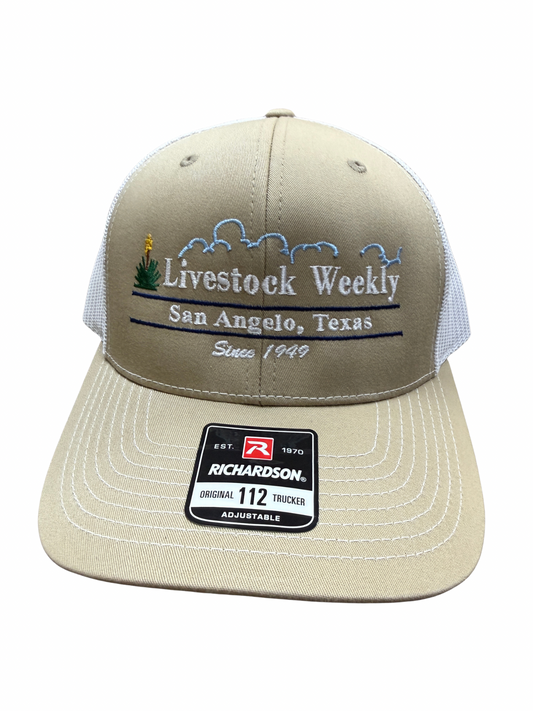 Richardson 112 Khaki Trucker Cap
